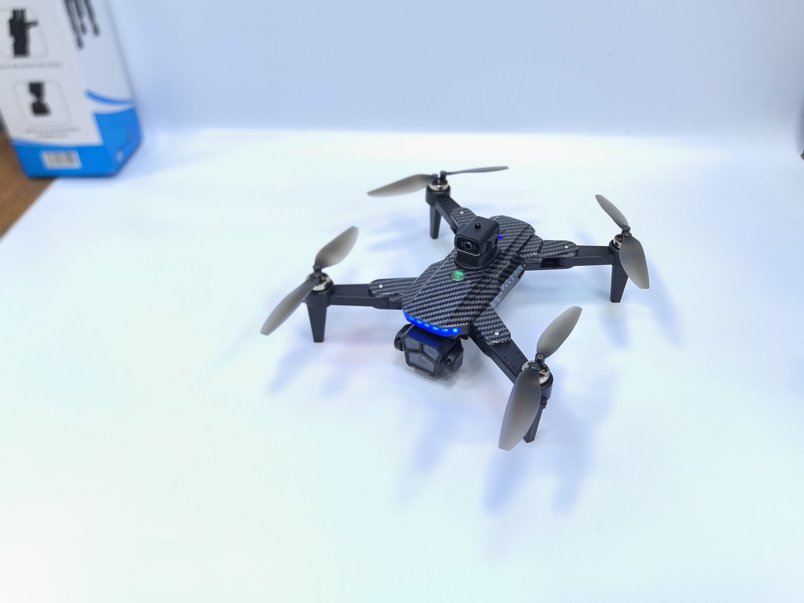 Compact FPV drone and controller