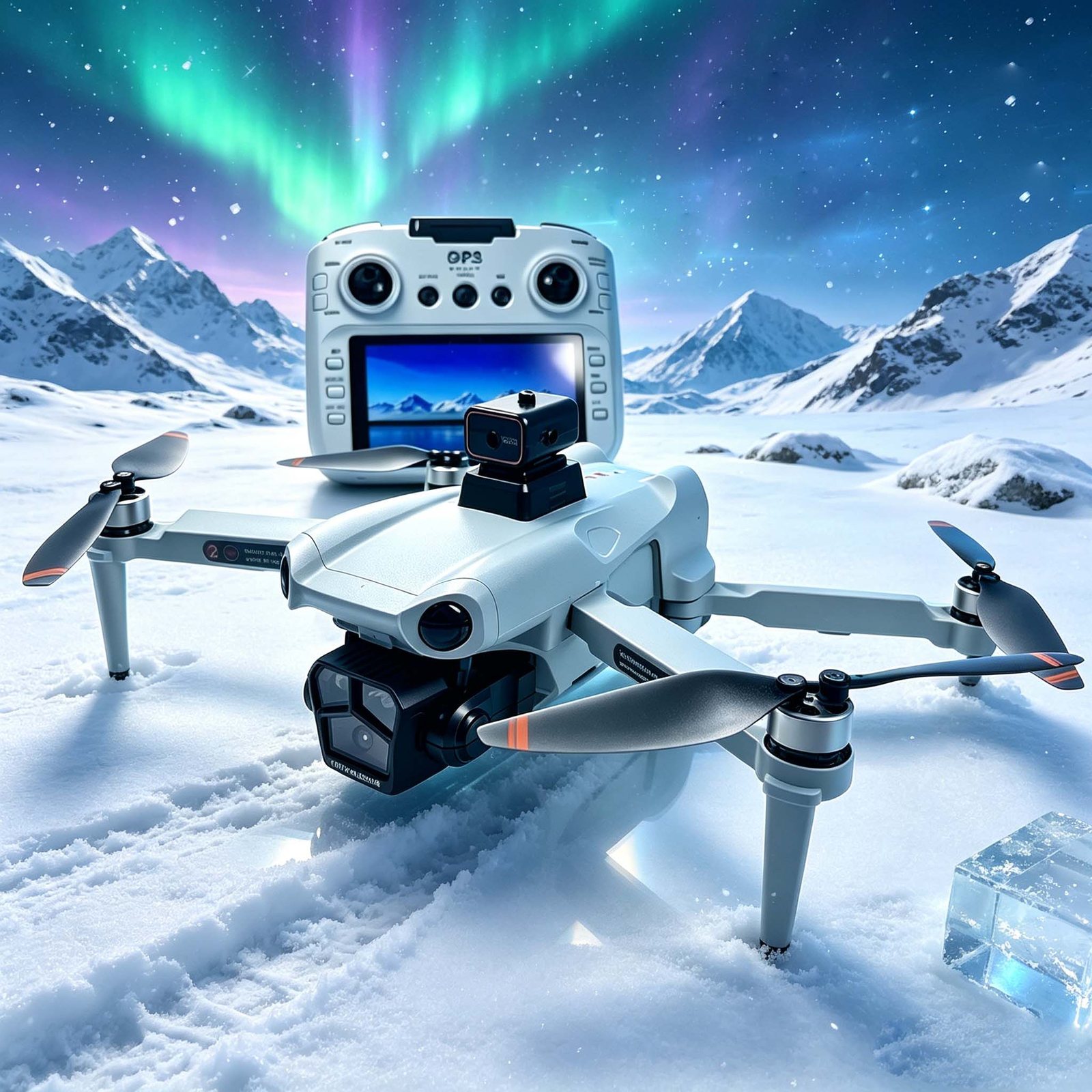 P26 camera drone with remote controller